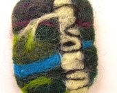 Birch Spring by the Mountain Stream - ACEO, Pin or Pendant