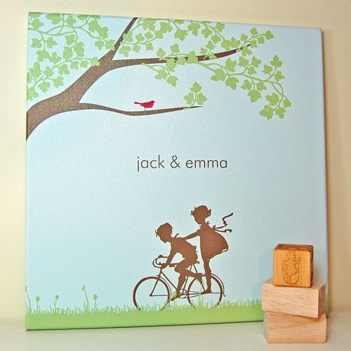 Personalized+canvas+art+for+kids