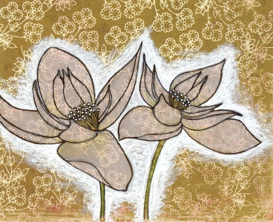 Fine Art Print Botanical Hellebore flower nature neutral brown white rustic art line drawing 5x7 Fine Art Print - ArtGarden Fine Art Print Botanical Hellebore flower nature neutral brown white rustic art line drawing 5x7 Fine Art Print - ArtGarden