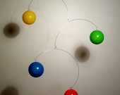 Red Yellow Blue Green Color Balls Baby Mobile