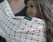 Baby Doll Sling-Just Like Mommy Baby Doll Slings- Elle-Perfect For American Girl Dolls