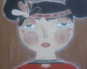Arden. Original Mixed Media Art