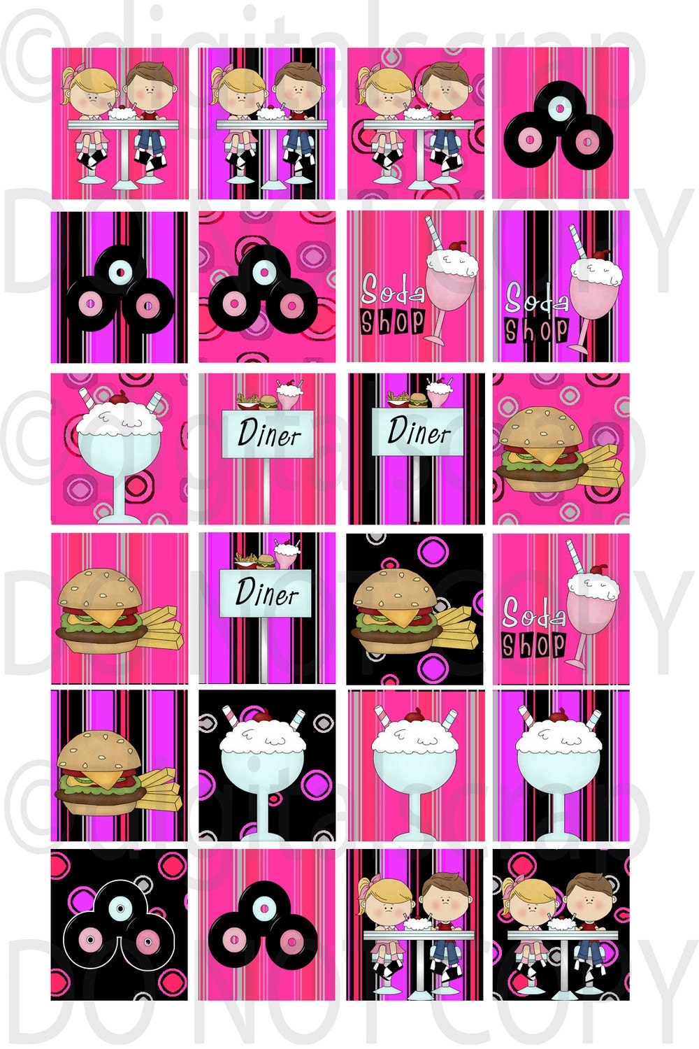 sock hop graphics