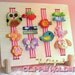 Hair Clip Holder - Hair Bow Holder - Organizer - Natural Desktop Hair Clippie Holder with your Choice of Ribbon