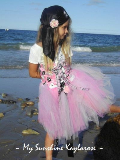 Baby pirate tutu Custom Pirate Princess TuTu Halloween costume set Il_170x135