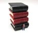 Miniature  Black Leather Book