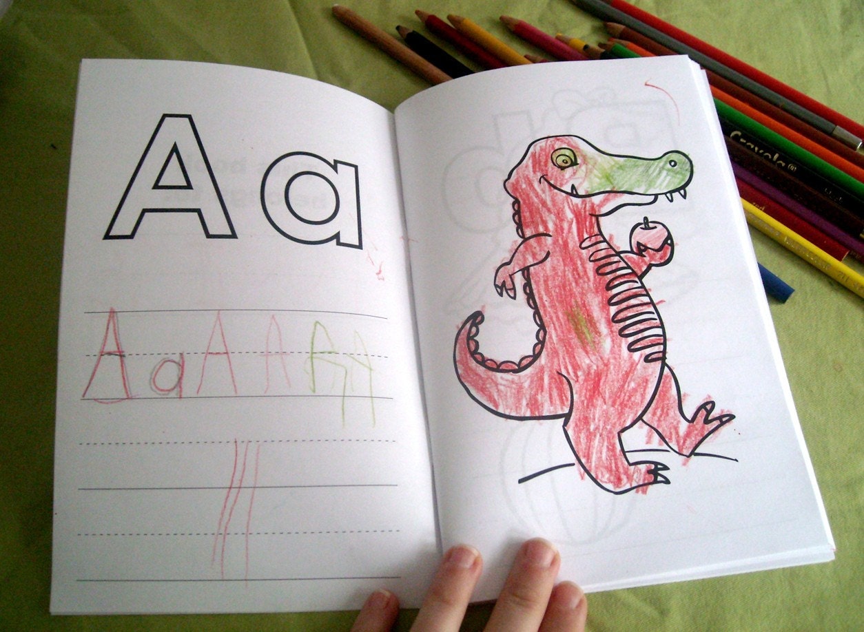 Printable Phonics Coloring Book