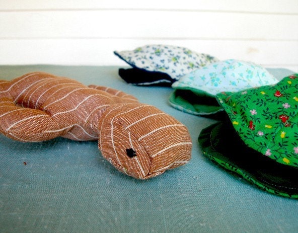 Peekaboo Turtle Plush Pattern