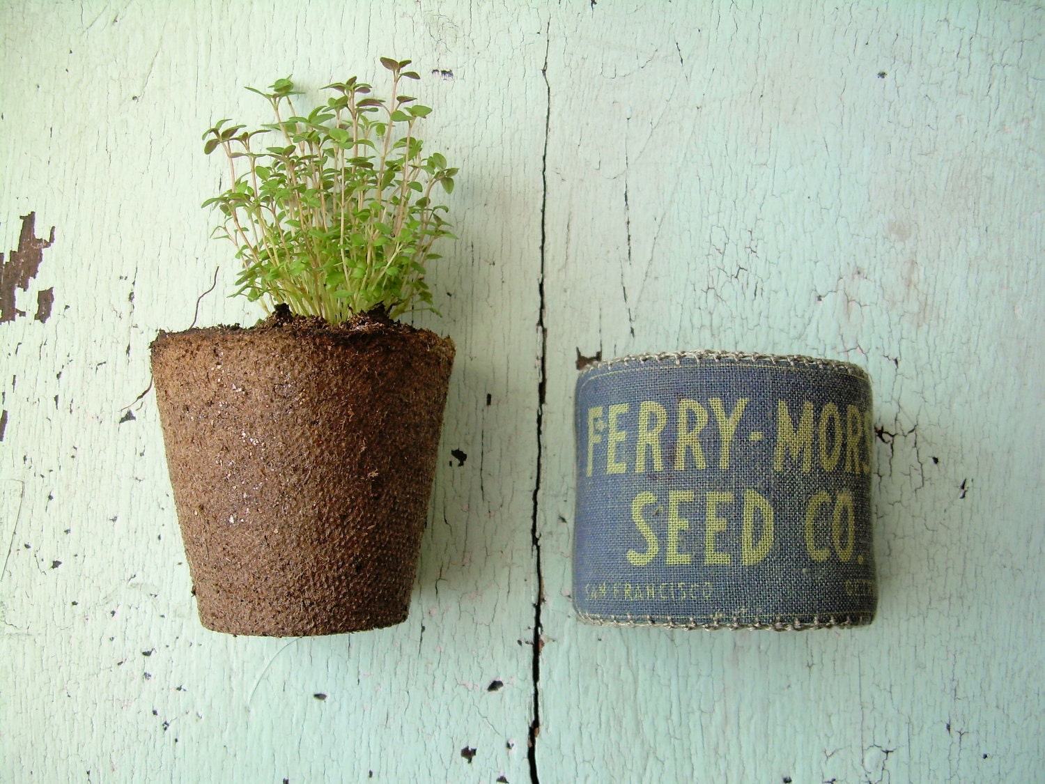 Cuff Bracelet - Vintage Seed Textile