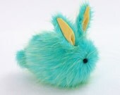 Benjamin Bunny Faux Fur Stuffed Toy Plushie Momma Size - Fuzziggles