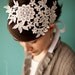 Queen's lace headband in Ivory - Garlands of Grace Something special headband 2012