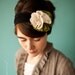 Petite Blossom in Lace- Garlands of Grace Something special headband 2012
