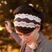Vintage Stretch in Mocha - Garlands of Grace headband Spring  2012
