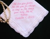 Mother of the Bride Handkerchief-Hanky-Hankie style 36S with Gift Box