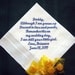 Personalized Wedding Gift Handkerchief from the Bride to her Father 27S includes shipping in the US