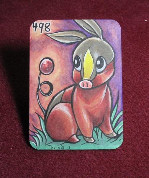 Tepig - Pokemon ACEO