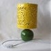 RESERVED for ALLISONLUELLA - Yellow and Green Floral Convertible Lamp
