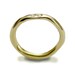 Diamonds engagement ring - 14k yellow gold engagement ring with 2 diamonds - Ensemble.