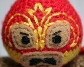 Crochet Pattern- El Ciclon Panzon Luchador/Mexican Wrestler Amigurumi