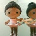 Crochet Pattern- Brisa the ballerina amigurumi doll