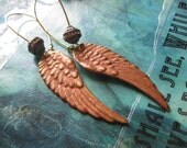 Tattered Angel earrings