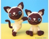 Siamese Kitten - PDF Crochet Pattern