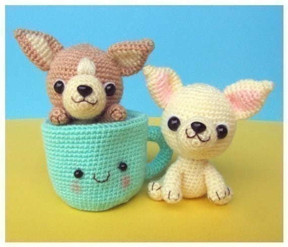 Chihuahua, Tea Cup Puppy - PDF Crochet Pattern