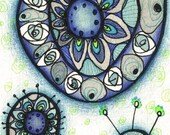 Harmony - 5x7 inch abstract fine art print