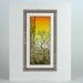 SALE /// DESERT SCENE: Prickly Pear Cactus, Occotillo, and Paloverde Tree Hand Printed Letterpress Print