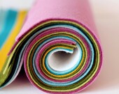 Spring Bloom Collection of 8 Wool Felt Blend sheets