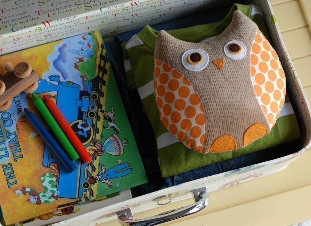 Owl Sewing Pattern - Stella and Stewart Owl Softies PDF Sewing Pattern - Owl Toy - Owl Pillow Instant Download