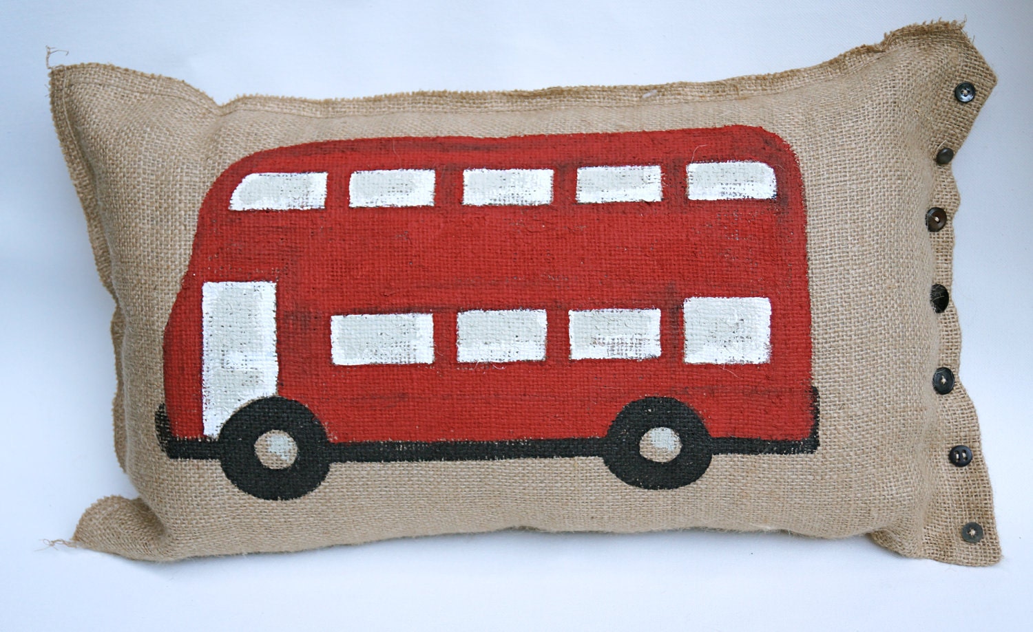 Quincy Pillow - Double Decker Bus