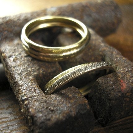 14K Recycled Gold Stacking Ring - one ring