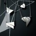 First Crush Collection - asymmetrical geometric modern necklace No.11