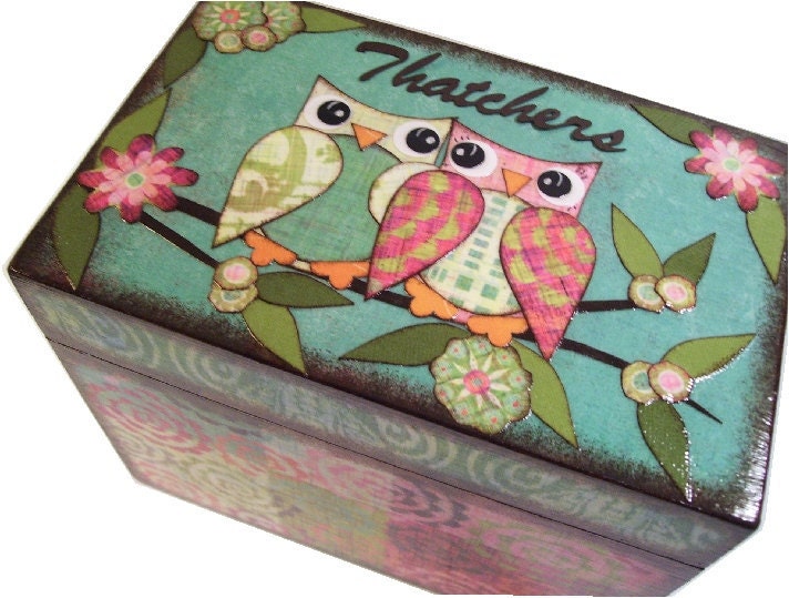 Wedding Guest Book Box MADE To ORDER, for 4x6 Index Cards, Wedding Box LARGE, by Gifts And Talents