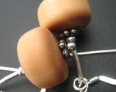 Huon pine pillow drop earrings