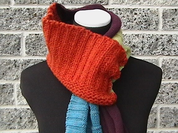 Scarf of Many Sweaters Featured in National Magazine - CUSTOM ORDER