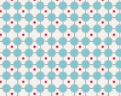 Millie's Closet   Dots Blue and Red by Lori Holt Riley Blake Fabric, 28 inches SALE