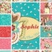 34 Fat Quarters Sophie Fabric by Chez Moi Moda, Designer Fabric, Sale