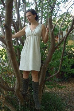 The Short Market Dress (hemp and organic cotton blend knit)