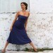 Organic Clothing - Below Knee Wanderer Love Me 2 Times Dress/Skirt (hemp/organic cotton)