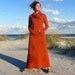 Long Darjeeling Dress (hemp/organic cotton fleece)