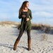 Above Knee Fleece Tie Front Jacket (hemp/organic cotton)