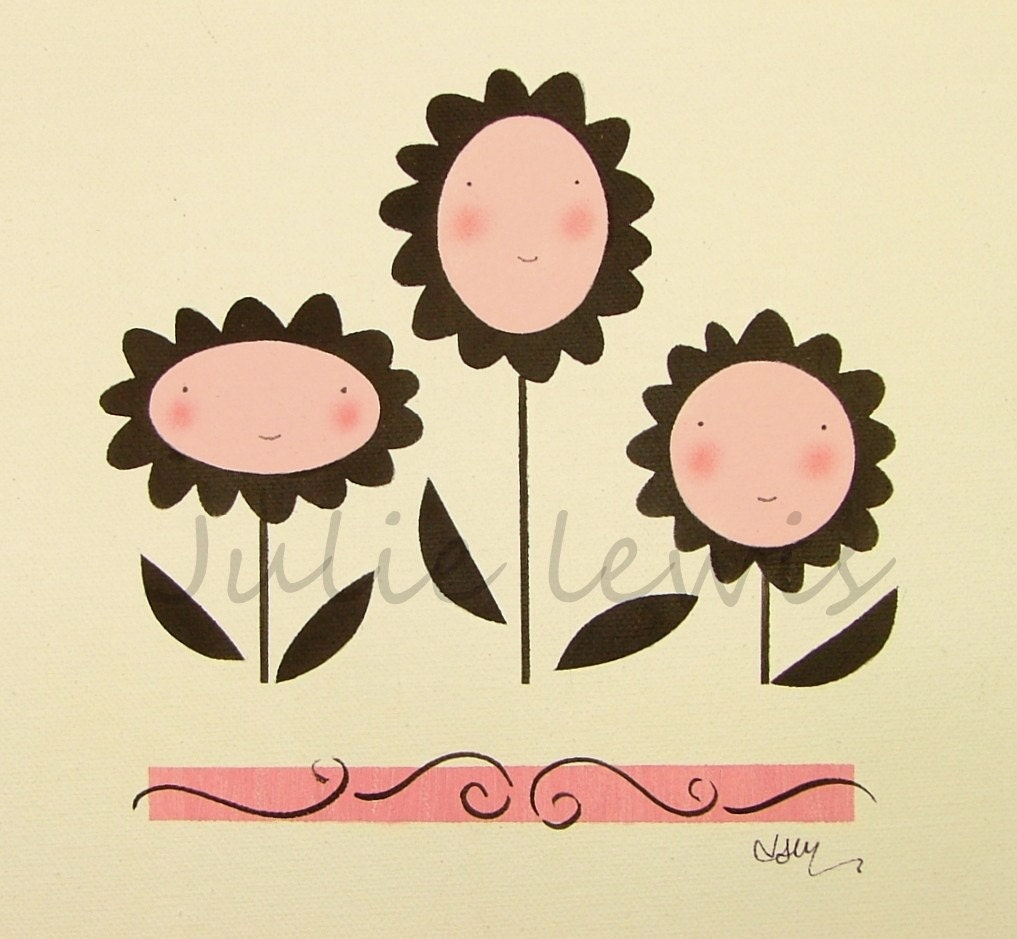 Hello Daisies Original Painting