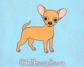 Dog Art Prints Set of 3 8 x10