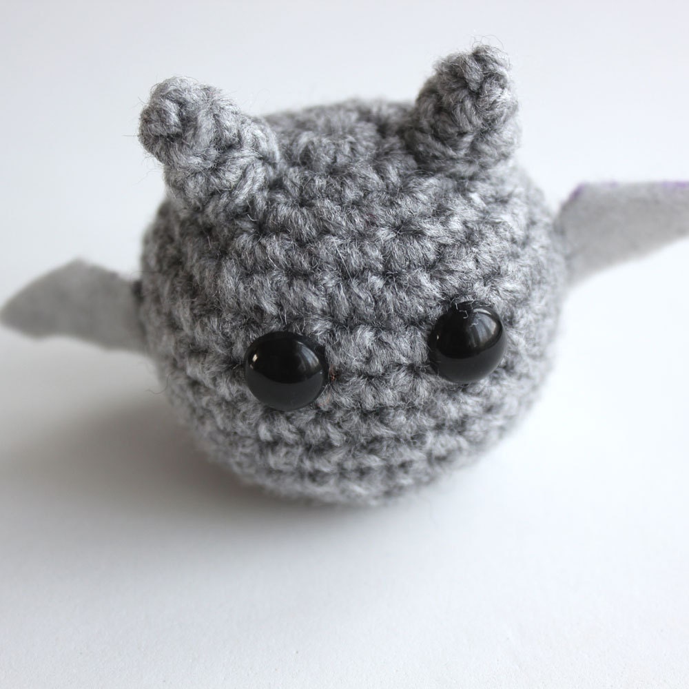 Amigurumi Grey Bat