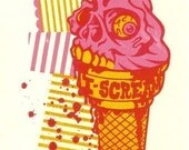 I-Scream - Gocco Art Print