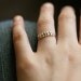 libra - minimalist gold ring by elephantine