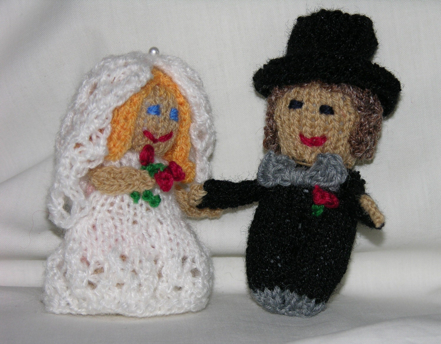 Bride and Groom - PATTERN (PDF) Knit