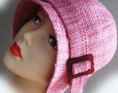 Cloche hat sewing pattern -medium - Roaring 20s flapper Cloche sewing pattern